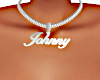 Silver Necklace; Johnny