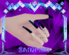 S| Dark Sapphire Nails
