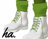 ha. Green Socks Shoes