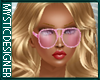 !Hot Pink Kitty Glasses