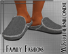Jammies slippers gray