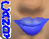 Blue Candy Lips & Tongue
