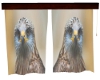 Animated Hawk Curtains