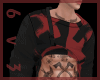 6v3| Lifted Red Sweater