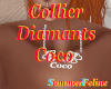 Collier Diamantts Coco