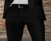 A<3 Black Suit Pants