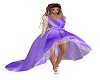 *Ney*Lavender&White Gown