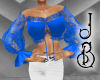 JB Blue Lolita Top