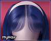 vita blue + bangs