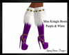 Miss Kringle Boots Purpl
