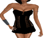 lill black corset dress