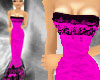 Hot Pink Martini Gown