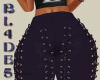 THREADED PANTS BLACK
