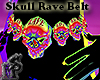 Rave Skull Belt