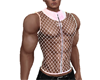 Pride Fishnet Zip Vest