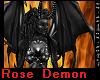 Fire Demon in silv frame