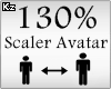 Scaler Avatar 130%