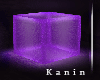 Neon Cube Dark Purple