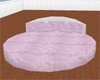 PINK! Fur Rotating Bed