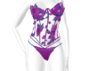 Purple Roses Swimsuit