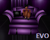 Purple Hall Chair