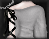ribbon sweater.