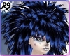 Dark Blue Furry Emo Hair