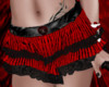SW Red Burlesque Skirt