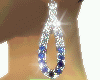 Sapphires & Diamond Drop