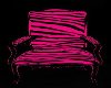 =R= pink zebra chair