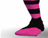 [CZ] Pink and black Sock
