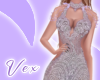 V. Lavender Gown