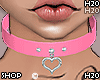 Collar Heart Pink