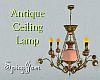 Antique Ceiling Lamp Pnk