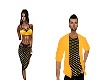 couples black and yellow