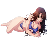 (KD) Anime bikini babe