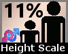 Height Scale 11% F A