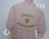 R. Strawberry Sweater