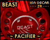!! Red Beast Pacifier