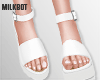 90s' Sandals ' WHITE
