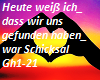 Heute weiß ich