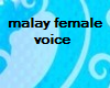 (Ada)Malay female voice2