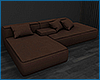 ❥ Brown Sofa .