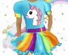 Kid Unicorn Dress