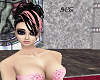 Pink/black Elegance Hair