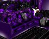 purple corner couch