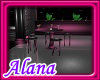 !AO! Pink Zebra Table