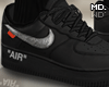 ⋔. Air Sneakers Black