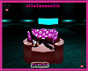 furry cuddle chair pink
