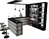 black/silver small bar